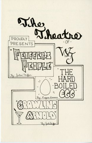 Feiffer's People, Crawling Arnold, and The Hard Boiled Egg