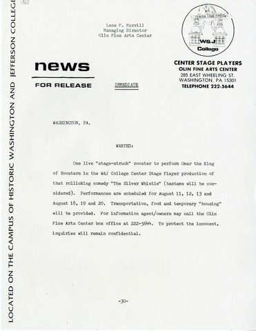 Looking for a Rooster?