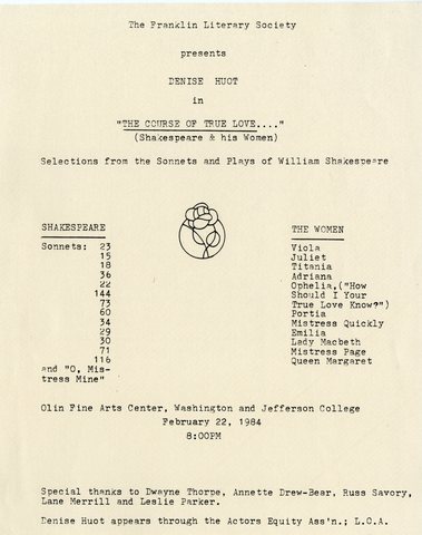 The Course of True Love