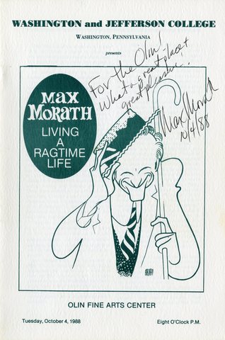 Max Morath: Living a Ragtime Life