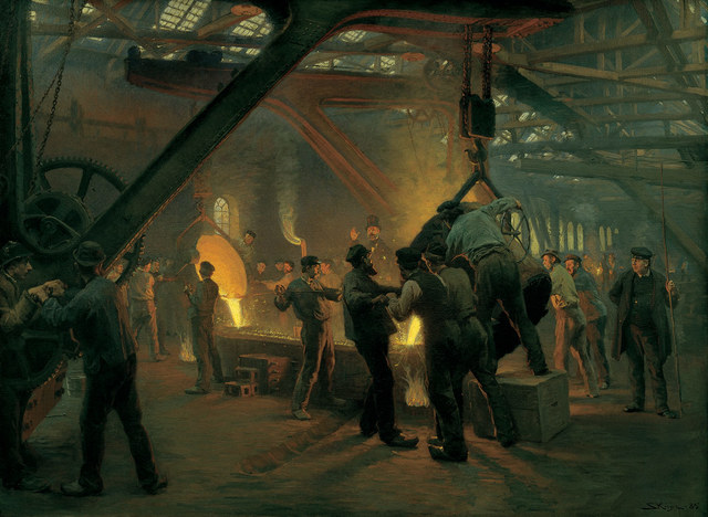 Det moderne gennembrud - P.S. Krøyer fra Burmeister & Wains jernstøberi