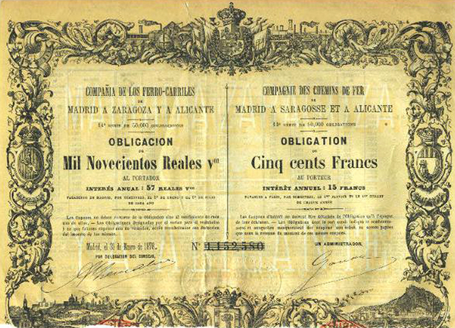 Formación de grandes empresas ferroviarias