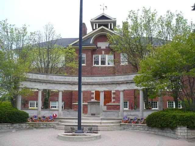 The Great War Memorial in 1923