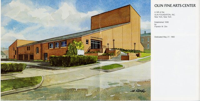 The Olin Fine Arts Center Dedication