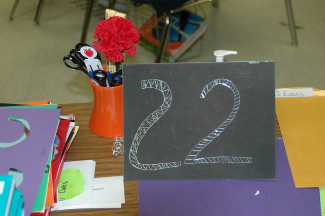 The Twenty Second Day of School