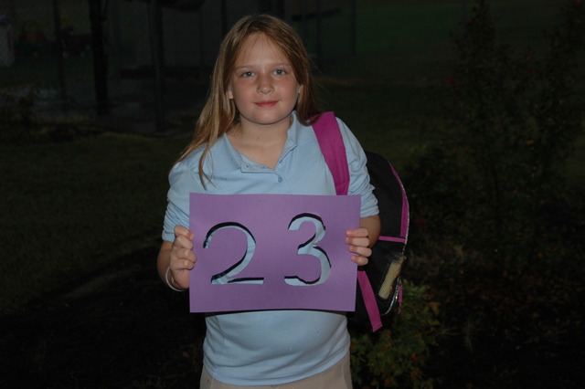 The Twenty Third Day of School