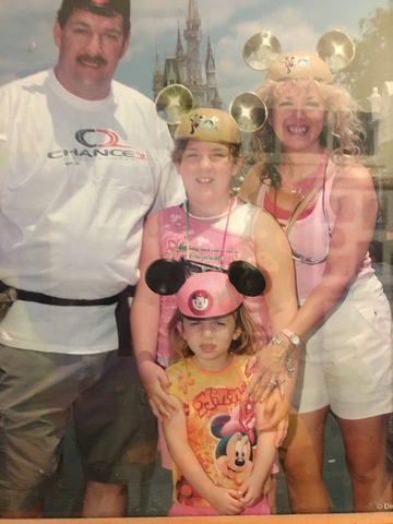 Je suis allé à Disney World