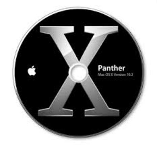 Mac OS X 10.3 “Panther”