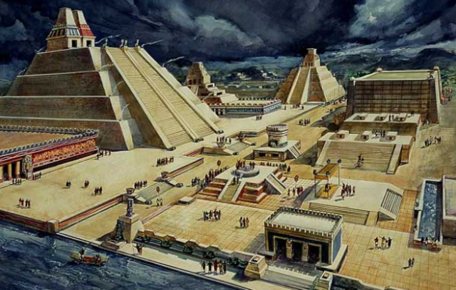 Aztecs form their capital