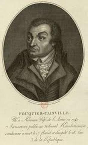 Execution of Antoine Quentin Fouquier