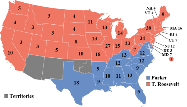 Roosevelt wins Presidental Election