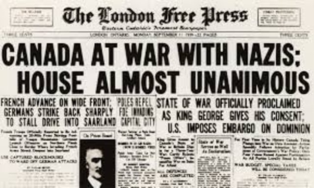 Canada Declares War
