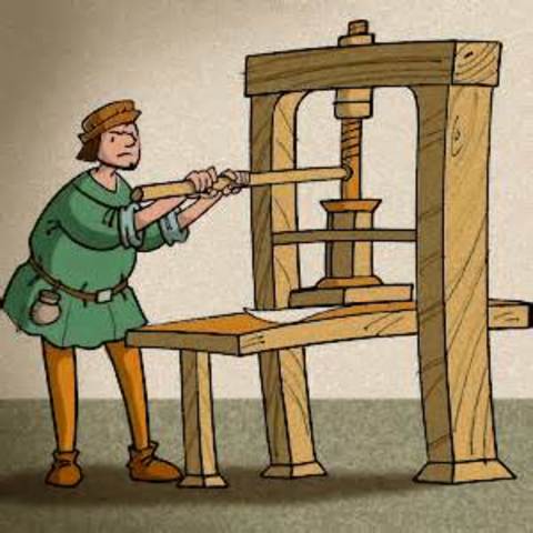 Invención de la imprenta