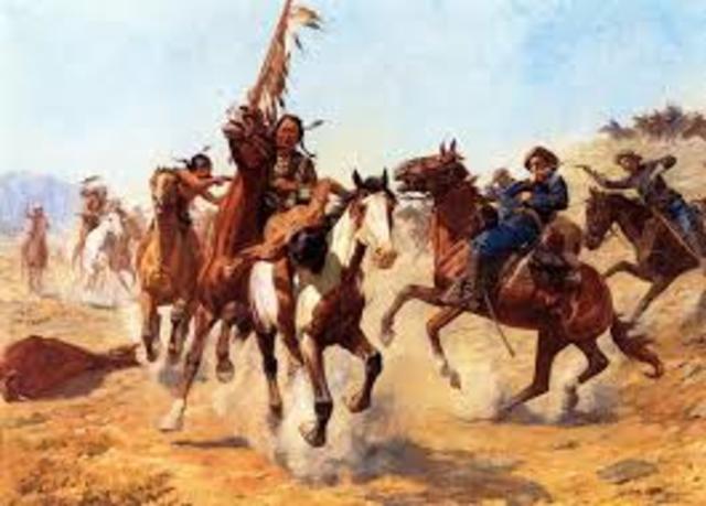 Plains Indians Wars. Conflicts between Native Americans and the European Americans where U.S. would gain land/ control over the Mississippi River and the Rocky mountains