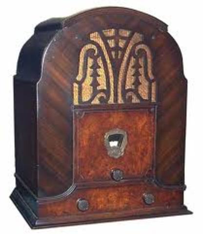 First Baseball Game in the Radio