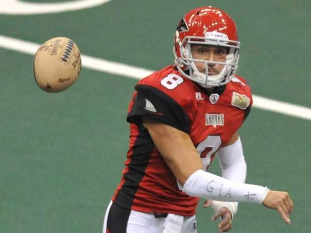 Aaron Garcia sets Professional Football Passing Record