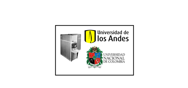 LLEGADA DE LOS DOS PRIMEROS IBM 650.SECTOR EDUCACIÓN.COLOMBIA