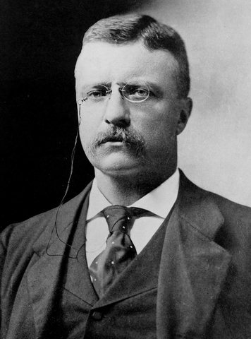 Roosevelt Assumes Presidency After McKinley's Assassination.