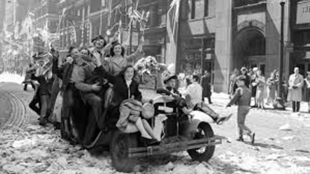 War ends in Europe, VE-Day riots in Halifax