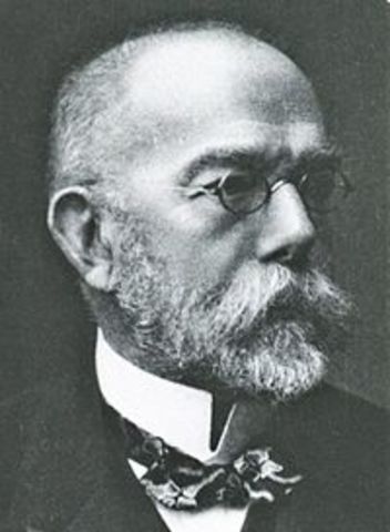 Se revela el agente causante de la tuberculosis - Robert Koch