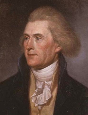 Thomas Jefferson invents his wheel cipher