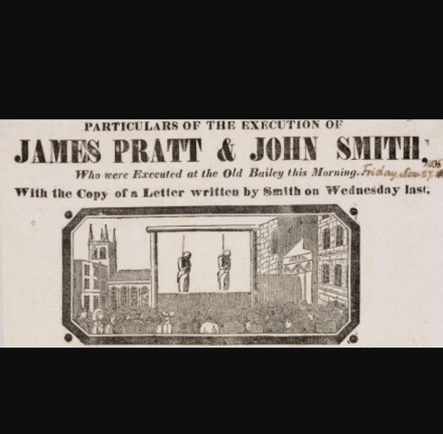 Execution of James Pratt and John Smith