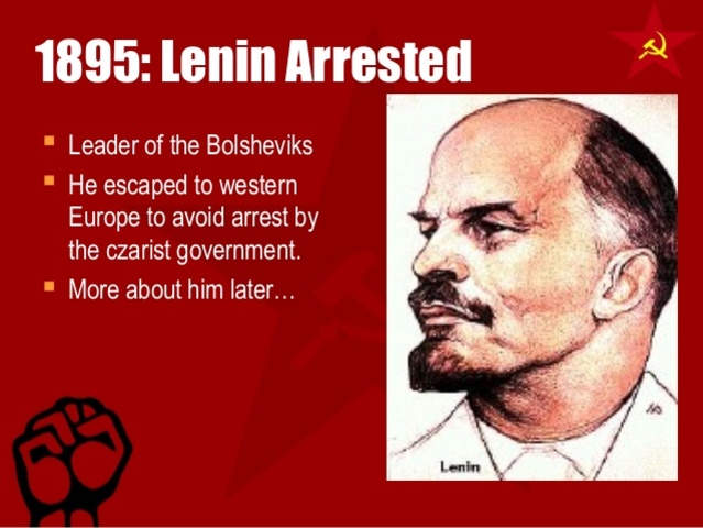 Lenin Arrested