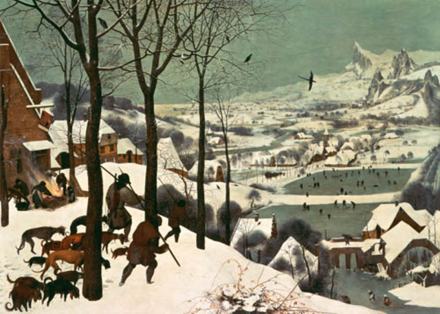 Madalmaad ,,Jahimehed lumes'' Pieter Brueghel vanem