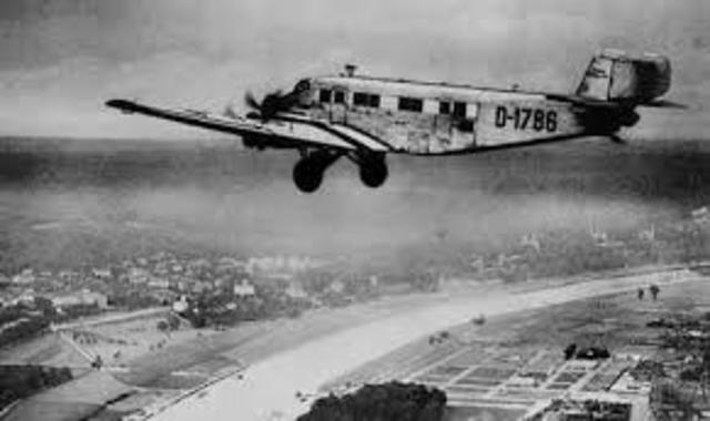 First powered airplane