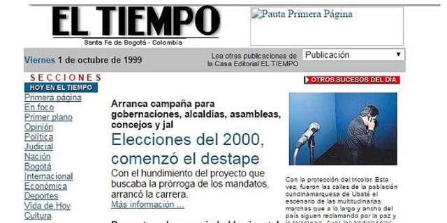 Primer periódico digital