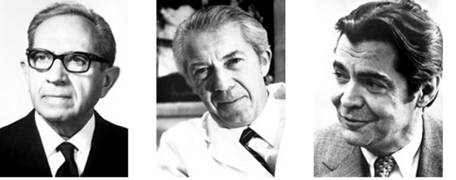 Claude, De Duve y Palade