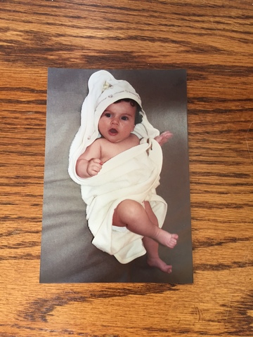 Mi hermanita nació en Charlotte, North Carolina.