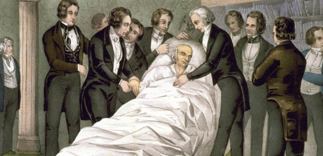 John Quincy Adams Passes Away