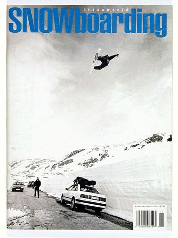 Publication of first Transworld SNOWboarding magazine