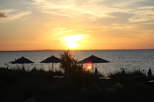 Fui a Turcos y Caicos con mi familia.