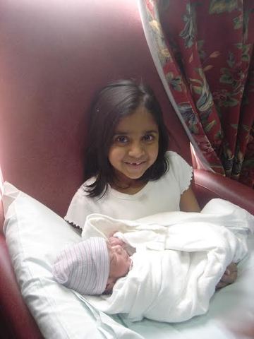 Mi hermano menor nacío en 2006