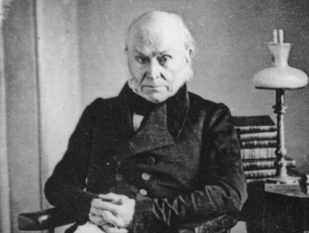 JQA first photographed president