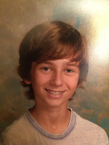 Me pusieron frenillos.