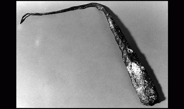 Lightning rod invented by  Benjamin Franklin