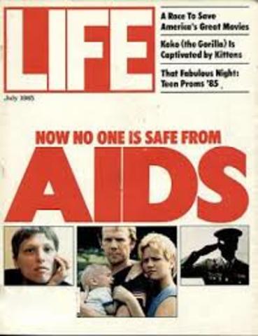 First recognized case of AIDS in US