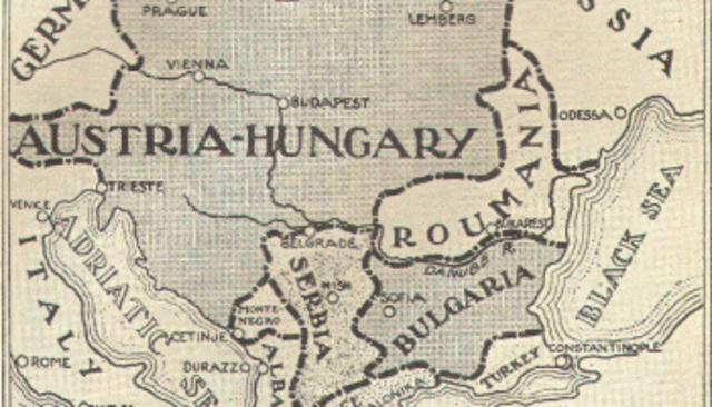 Imperio austrohúngaro dice no a Serbia