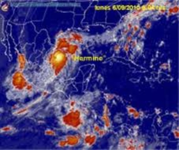 Avanza tormenta Hermine hacia frontera México-Texas
