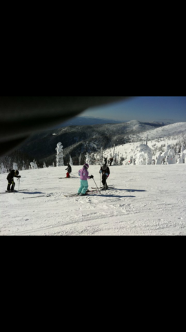 yo fui esquí para la primera tiempo