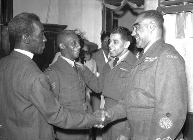 Blacks Accepted into Canadian Services in WWII