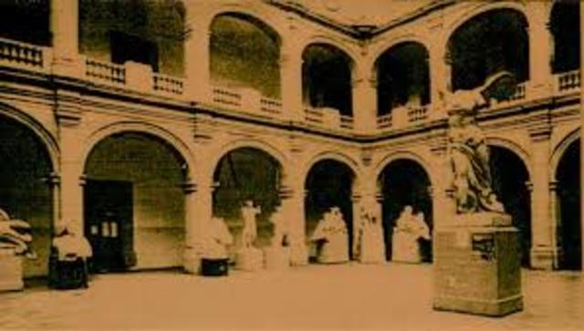 Caída de la Academia de San Carlos