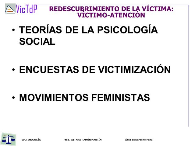 I Simposio Internacional de Victimología.