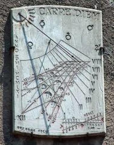 First real proof of sundial existence