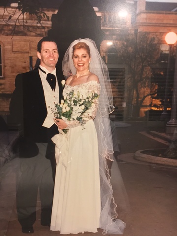 Kym (my second child) got married