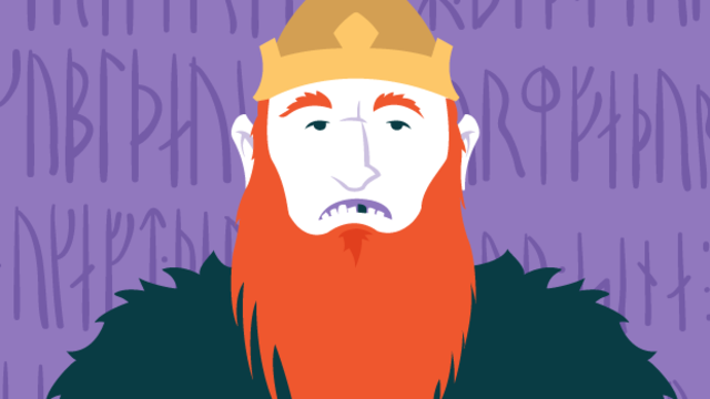 Harald Blåtand døbes