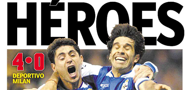 Il crollo del Riazor